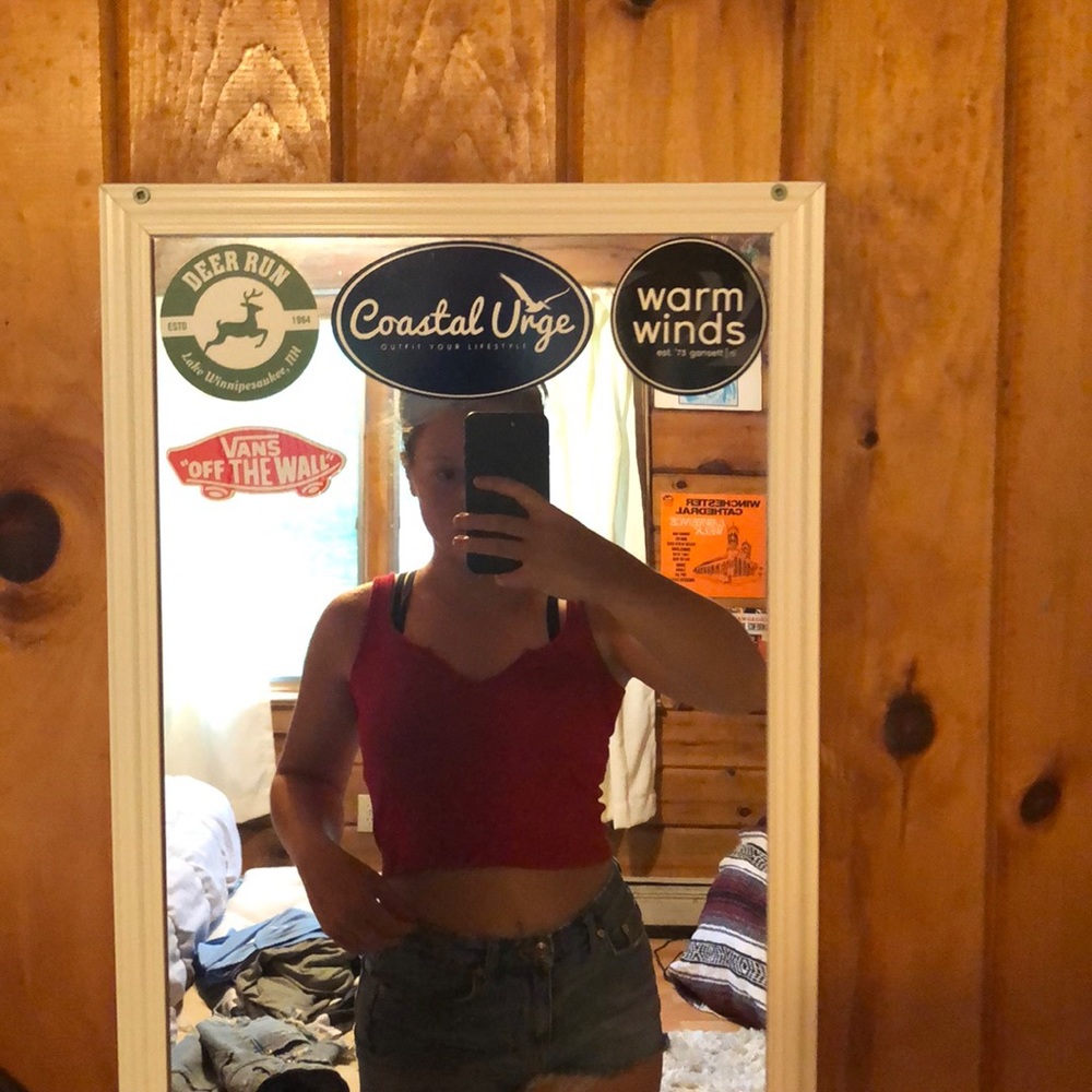 Cropped Brandy tank